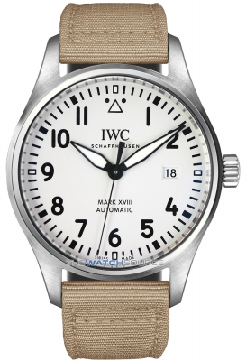 Buy this new IWC Pilot's Watch Mark XVIII 40mm iw327017 mens watch for the discount price of &pound;3,681.00. UK Retailer.